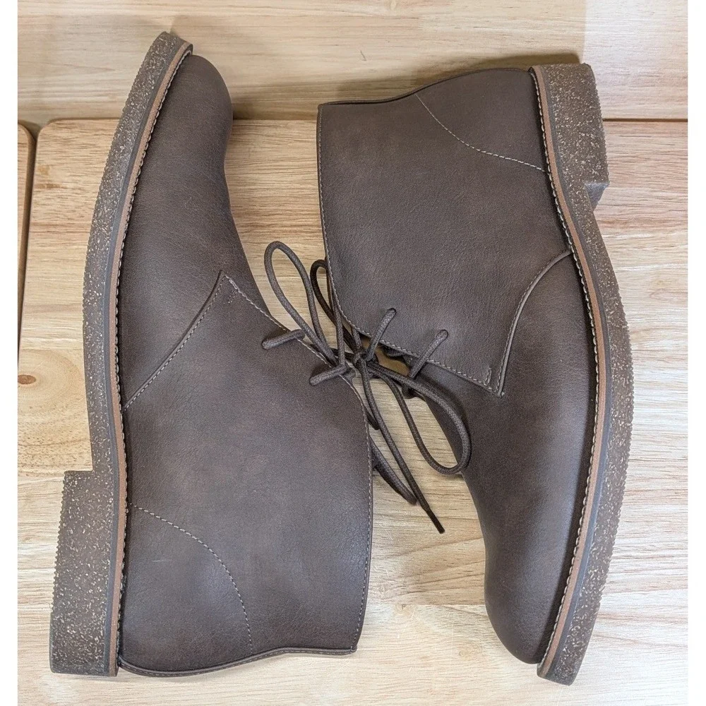 Dockers Mens‎ Brown Supreme Comfort Chukka Boots Size 11M 90-28678 Desert Boots